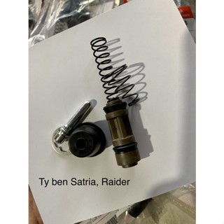 Ty ben tay thắng dầu trước và sau Satria, Raider Fi, GSX