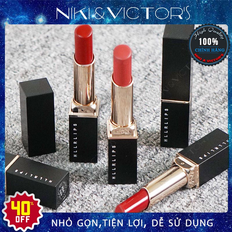 Son Nhung Lì HLLR Kháng Nước Lâu Trôi Màu Matte Sang Trọng Cực Trend - Nội Địa Trung