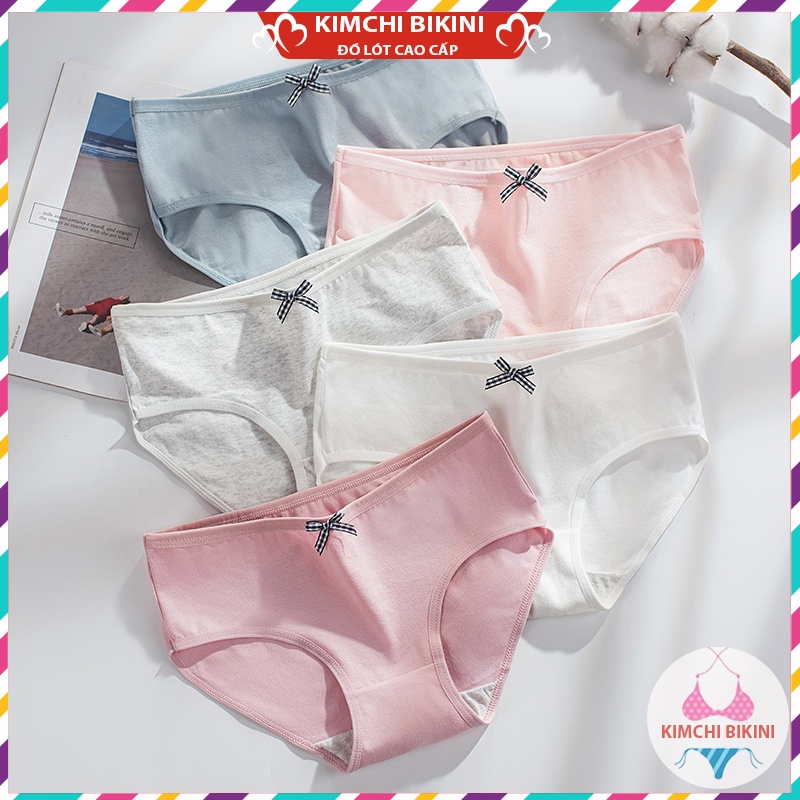 Quân chíp nữ mẫu mã đa dạng nhiều màu sắc chị em tha hồ chọn KIMCHIBIKINI quần lót nữ vải mềm co giãn 4 chiều QL005
