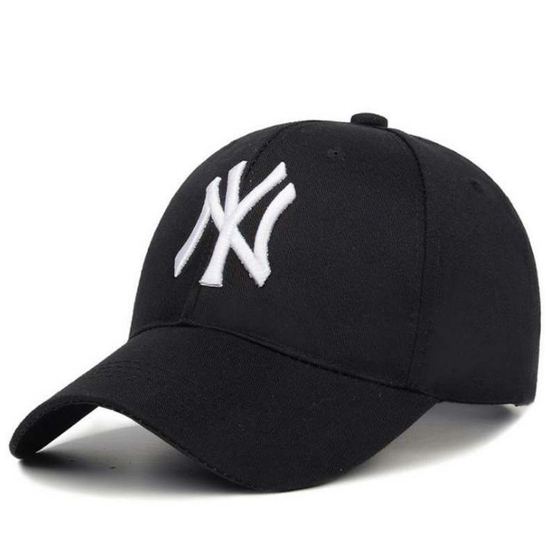 Mũ Lưỡi Trai cotton Chất Lượng Cao Hàng Mới Cho Nam Và Nữ Topi NY, Topi lelaki Topi murah