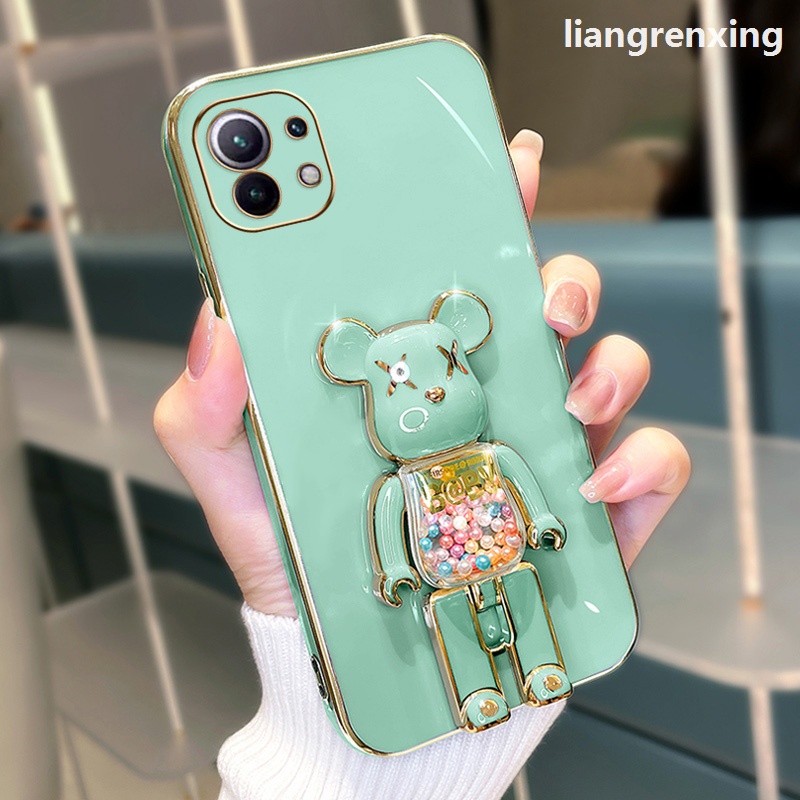 Ốp lưng xiaomi mi 11 lite xiaomi 11t xiaomi 11 lite 5g ne xiaomi 11t pro Ốp Điện Thoại Silicon Chống Sốc Mạ Điện DDTGZJ01 Cho xiaomi mi 11 lite xiaomi 11t xiaomi 11 lite 5g ne xiaomi 11t pro viền vuông cute