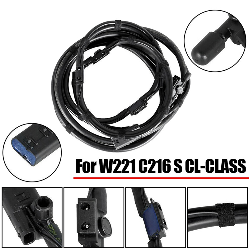 Ống Nước Có Vòng Đệm Gắn Trước Xe Đạp2218600292 Phụ Kiện Cho Mercedes-Benz W221 C216 2007-2014 CL550 600 S350 S400