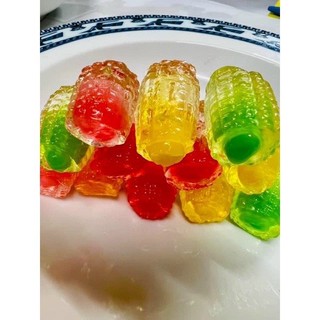 500gr kẹo dẻo bắp nhân tan chảy mix vi