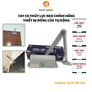 Tay Co Thủy Lực NEO 068 Loại Có Điểm Dừng và Không Điểm Dừng Bản Lề Đóng Cửa Tự Động Chính Hãng Chống Va Đập An Toàn