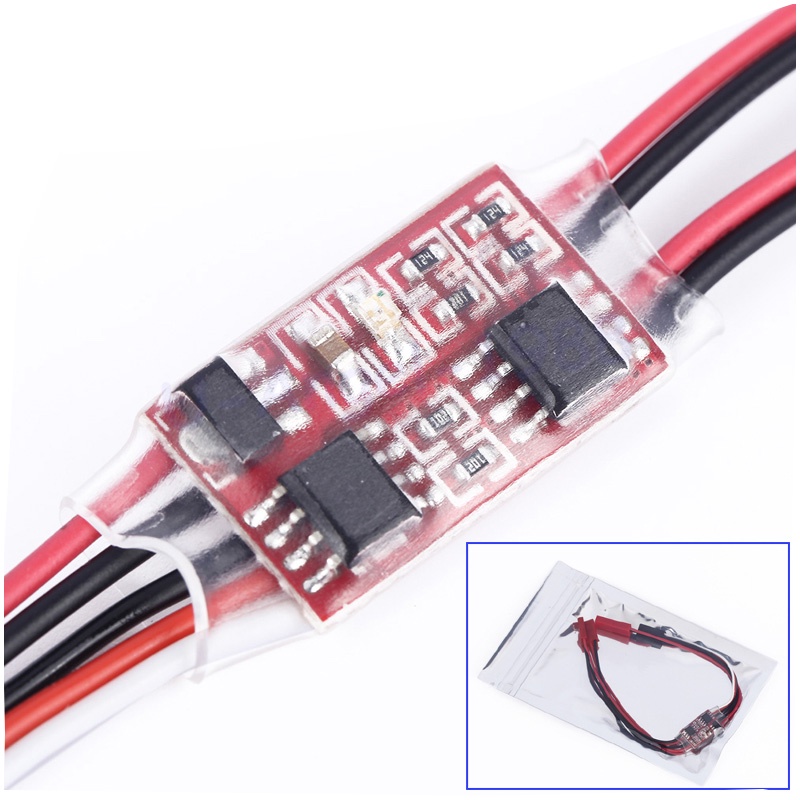 Bộ Điều Khiển Đèn Chiếu 2S-4S Lipo Cho Máy Bay Điều Khiển Từ Xa