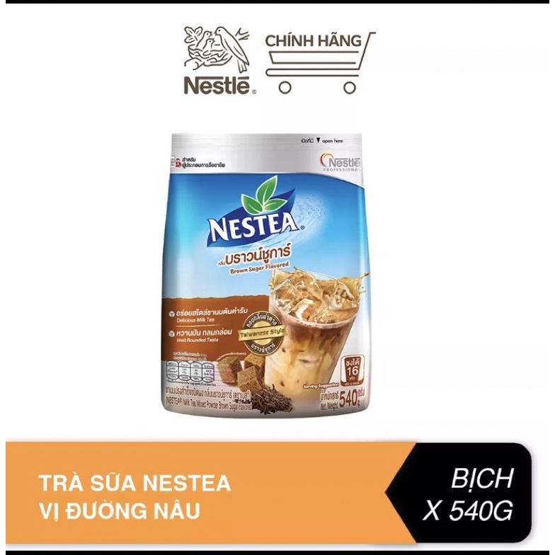 1 GÓI TRÀ SỮA ĐƯỜNG NÂU THÁI LAN- NESTLE