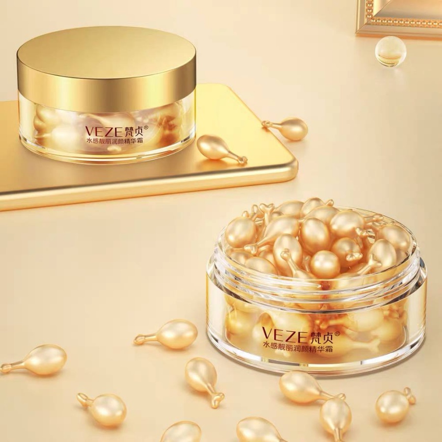 Tinh chất Hyaluronic Acid dạng viên nang dưỡng ẩm thu nhỏ lỗ chân lông nuôi dưỡng và phục hồi làn da 30g Zu Cosmetics