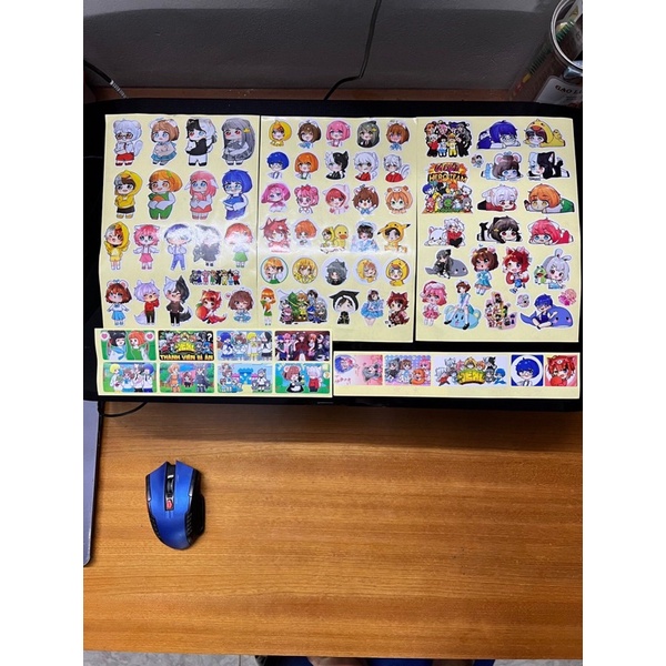 bộ siêu phẩm Sticker Hero Team hơn 80 miếng dán