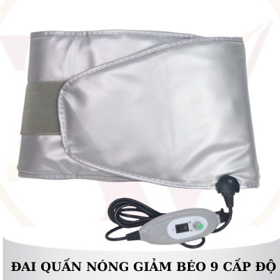 Sale Đai Quấn Nóng Giảm Béo, Giảm Mỡ Bụng (Đai cuốn nóng 9 cấp)