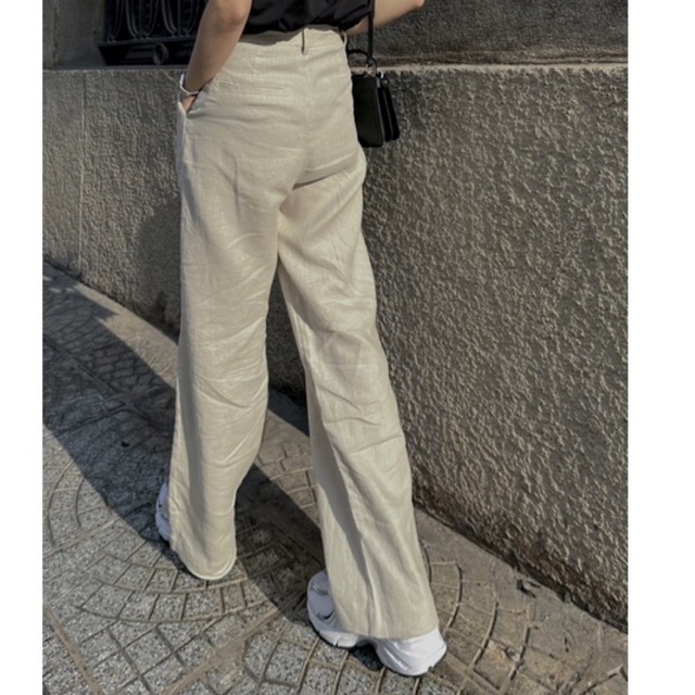 Quần Dài Ống Suông - Linen - Lee Trousers - PHUTA