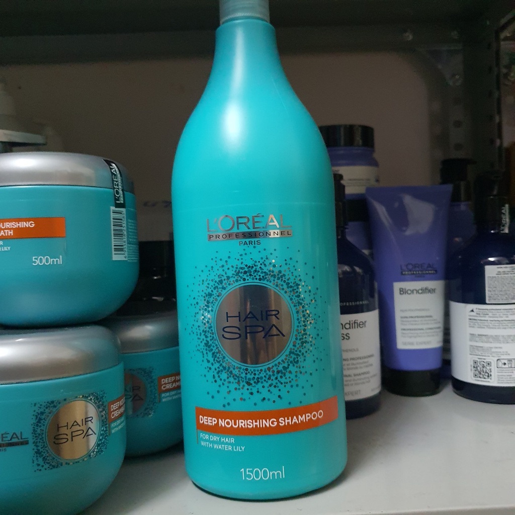 Dầu gội hấp suôn mượt Loreal Hair Spa Deep Nourishing Full size