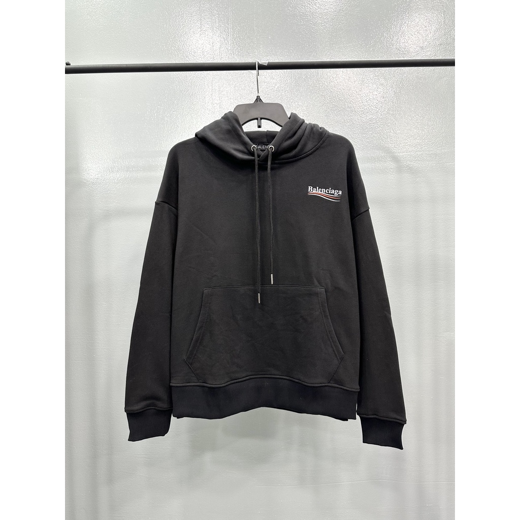 Áo Hoodie Balenciaga nỉ cotton form rộng unisex, Hoodie dáng rộng dài tay, phong cách thể thao đường phố, Repsaigon