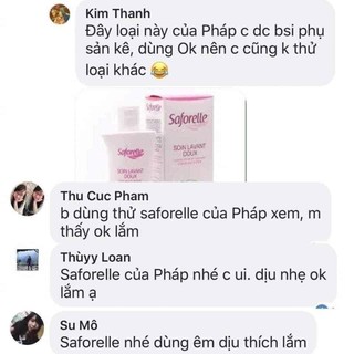 DUNG DỊCH VỆ SINH SAFORELLE 250ML
