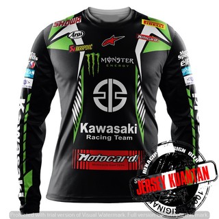 Baju Kawasaki WSBK 2019 V1 (Tay Ngắn / Dài)