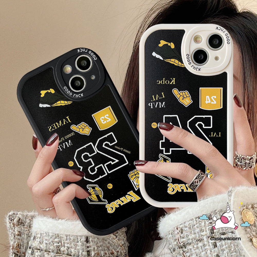 Ốp Điện Thoại TPU Mềm In Nhãn Hiệu N.B.A Lakers Cho IPhone 11 7 8 6 6s Plus 13 12 14 11 Pro MAX 14 Plus XR X XS MAX SE 2020