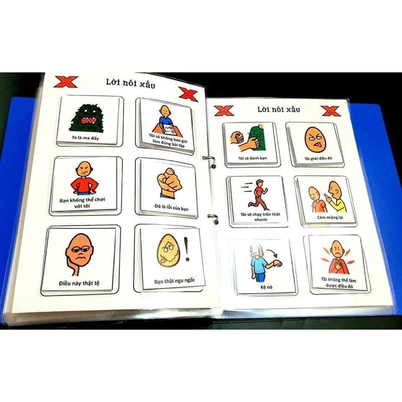 Học liệu quản lý hành vi cho bé