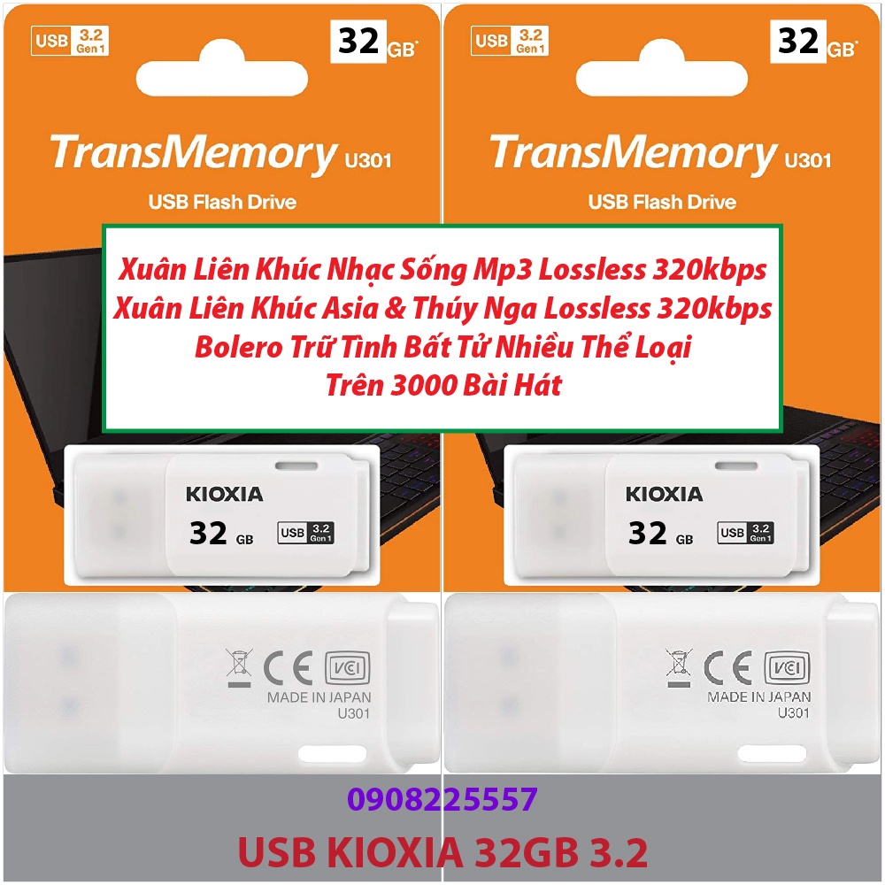 Mp3 Lossless Xuân Liên Khúc Nhạc Sống Trên 3000 Bài Hát Usb 32Gb