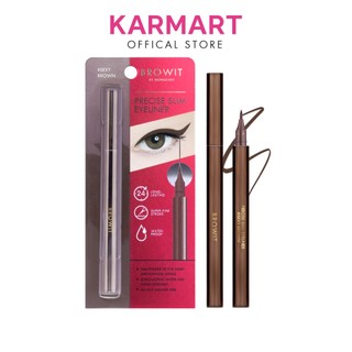Bút kẻ mắt Browit Precise Slim Eyeliner #Sexy Brown 0.6ml