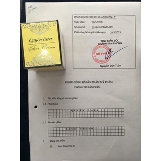 FACE CREAM ĐỎ QUYÊN LARA