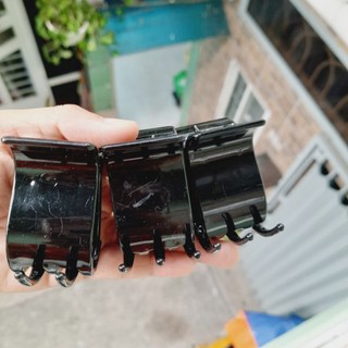 Combo 6 Kẹp tóc 5 răng đen bóng (sale như ảnh)