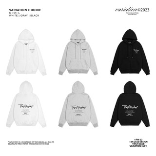 Variation hoodie zip