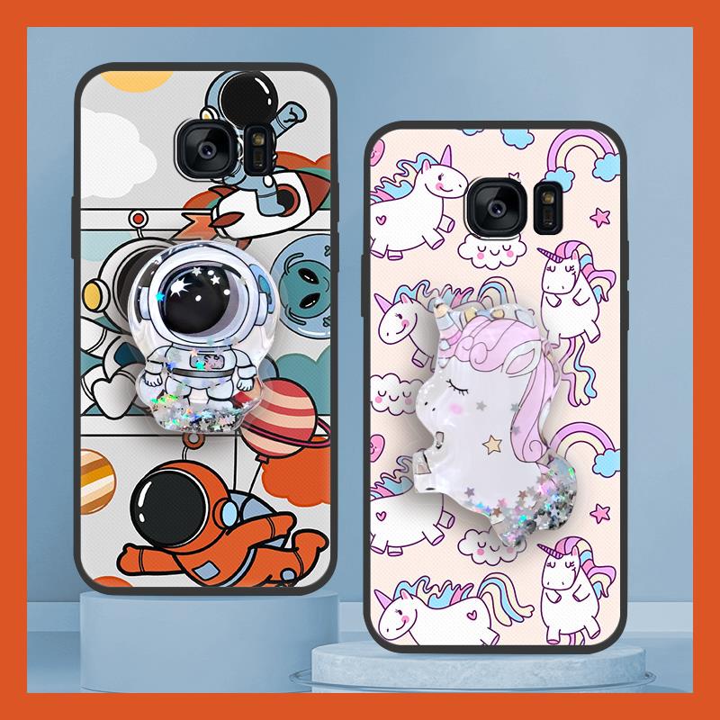 Kickstand Waterproof Phone Case For Samsung Galaxy S6 Edge Plus/G9280/Note5 Edge phone stand holder Anti-dust Anti-knock