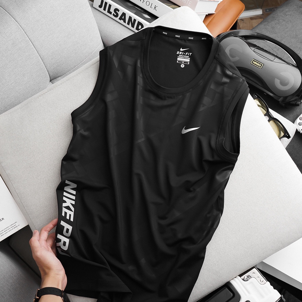 Áo thun tanktop/áo ba lỗ nam chất liệu thun poly lạnh 4 chiều siêu mượt N015