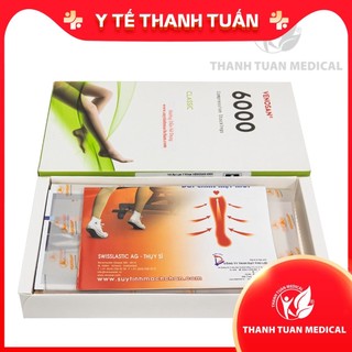Vớ gối trị suy giãn tĩnh mạch venosan 6000 size s, m, l