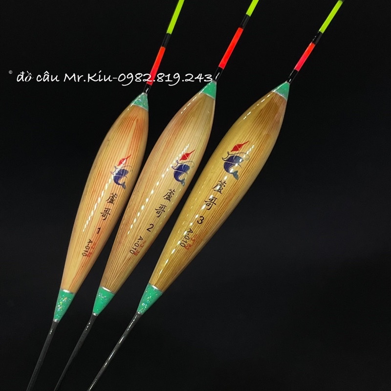 Phao cỏ câu đài chuyên chép tải chì 1.4-3.8g