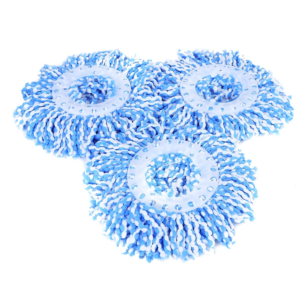 Bông lau nhà 360 độ thay thế phù hợp mọi cây lau nhà tự vắt,bông lau sợi vải cotton thấm hút không đổ lông