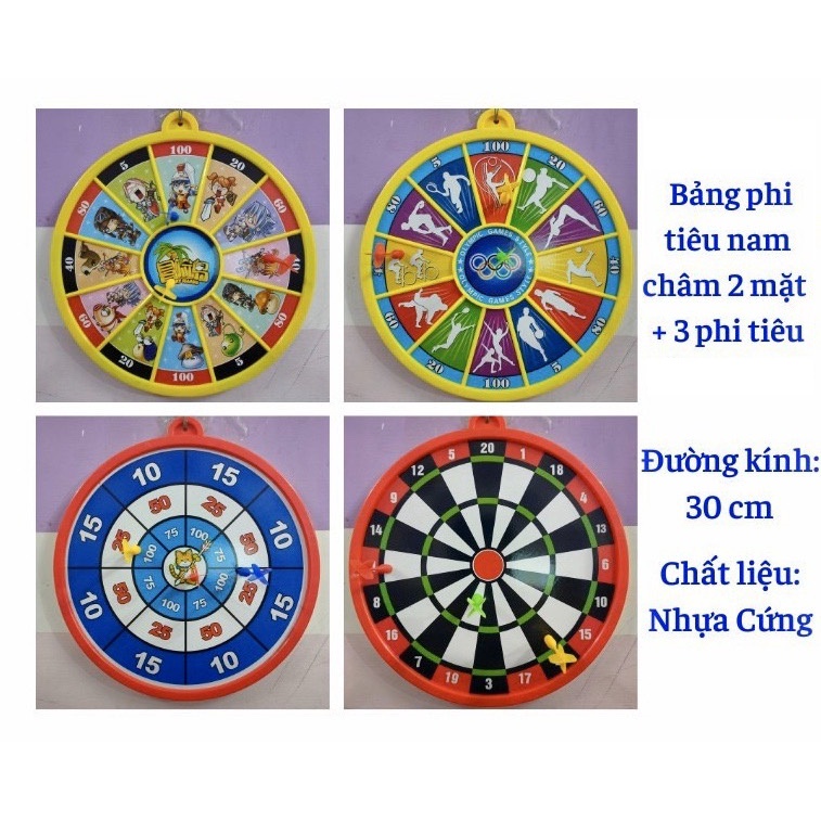 Đồ chơi phi tiêu nam châm 2 mặt cho bé cực yêu giúp bé tăng độ tập trung xả xì trét