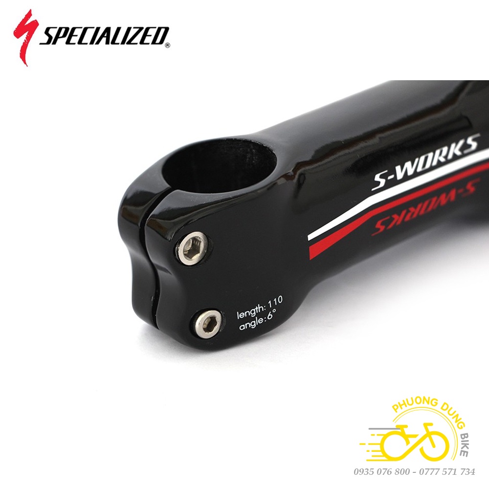 Pô tăng xe đạp Carbon S-WORKS  31.8x70mm / 80mm / 90mm / 100mm / 110mm / 120mm