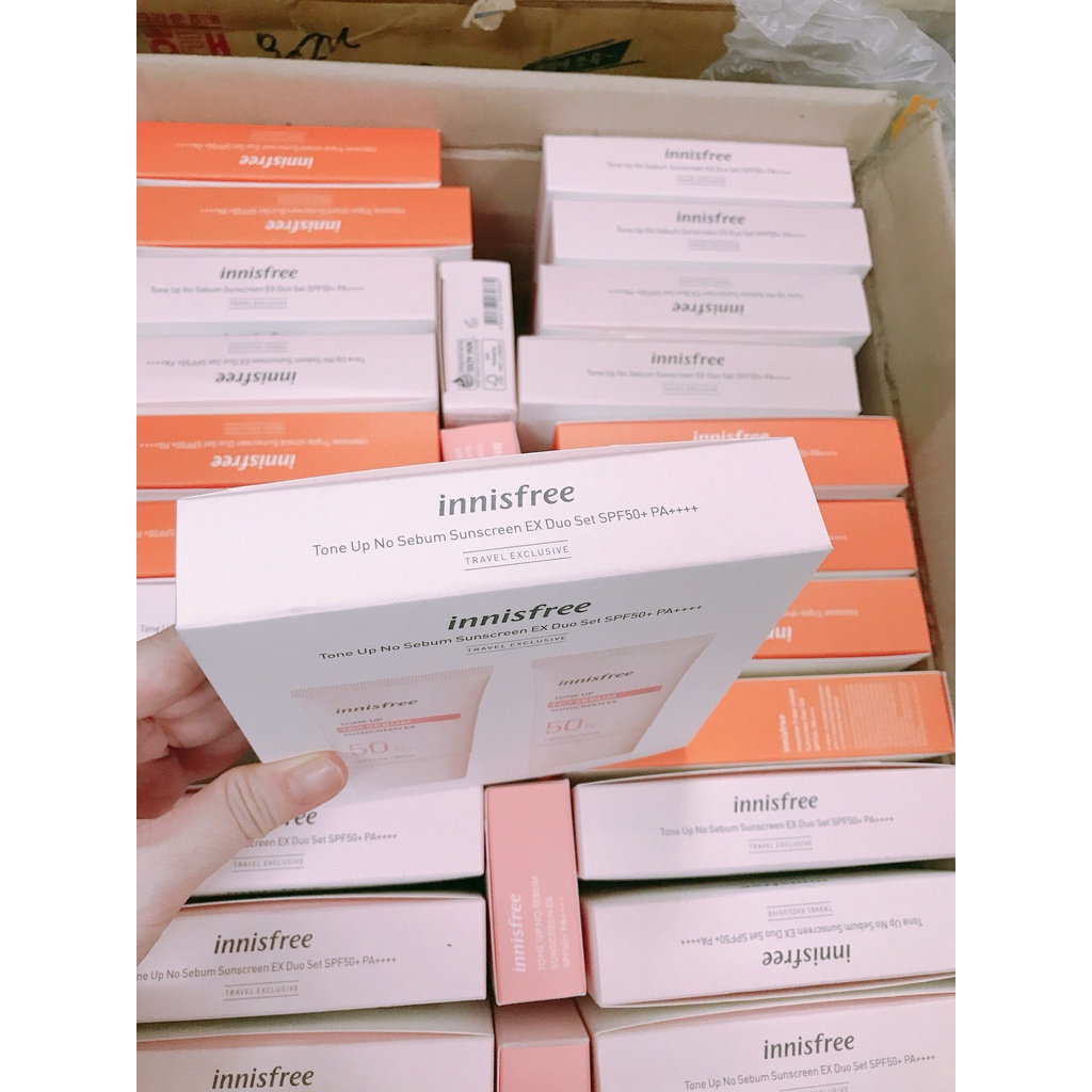 Kem Chống Nắng Innisfree Tone Up UV Protection Cream 50ml No-Sebum