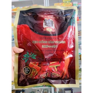 Kẹo hồng sâm vitamin hàn quốc. bịch 200g