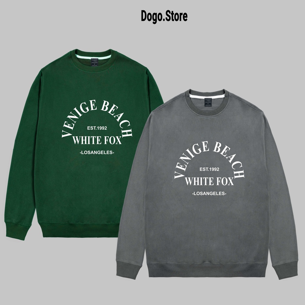 Áo nỉ bông Sweater VENI Dogo Store , áo sweater nam nữ nỉ bông cotton
