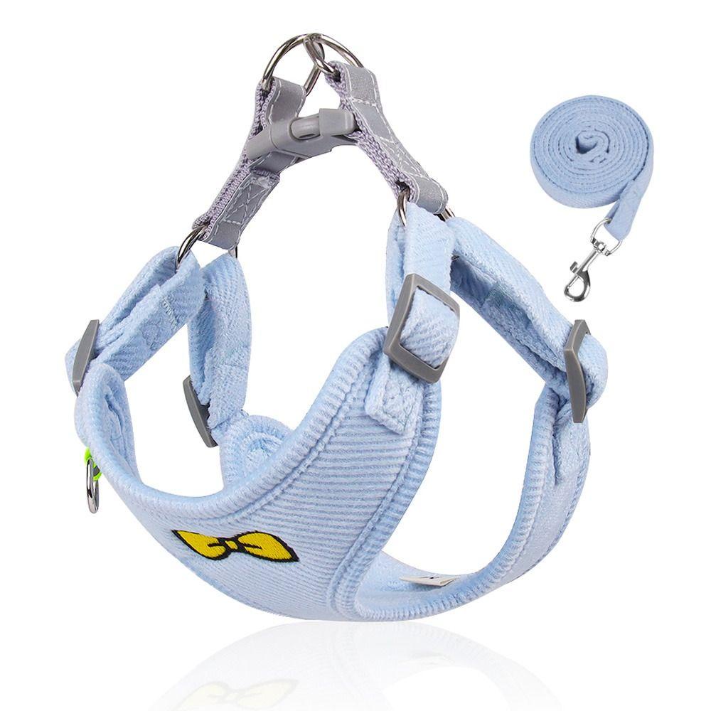 Dây Dắt Thú Cưng Đi Dạo Mềm Mại Có Thể Điều Chỉnh Kích Cỡ