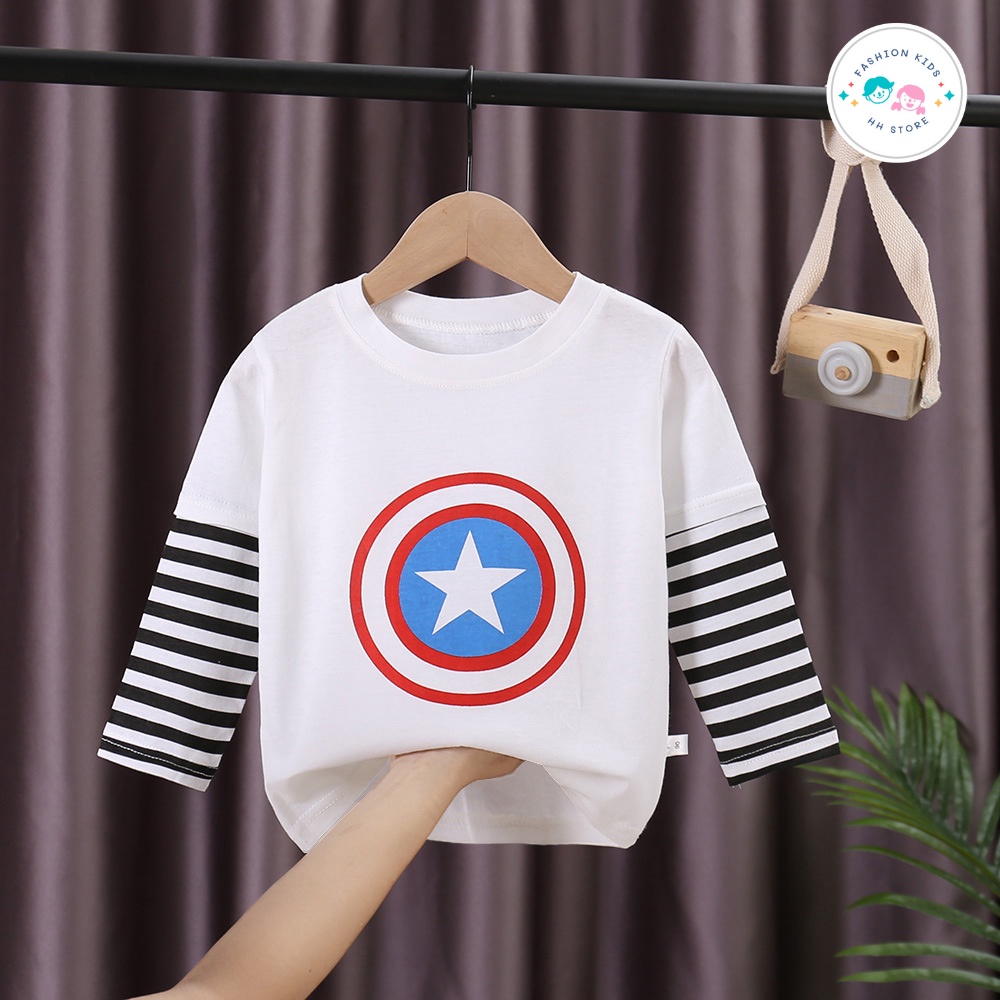 Áo Thun, Áo Dài Tay Bé Gái, Bé Trai Cotton, Áo Thu Đông Cho Bé  Từ 2,3,4,5,6 Tuổi