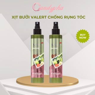 Tinh dầu bưởi xịt dưỡng tóc valert grapefruit 220ml chính hãng ngừa rụng kích thích mọc tóc | nước dưỡng tóc bưởi valert