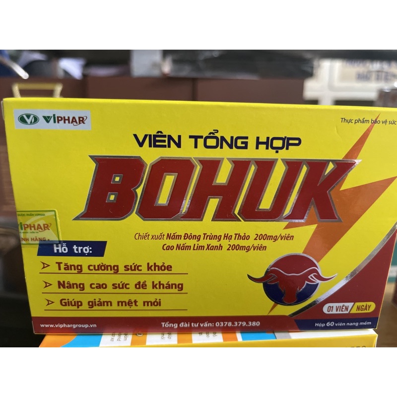 viên uống hỗ trợ tăng cường sức khoẻ bohuc