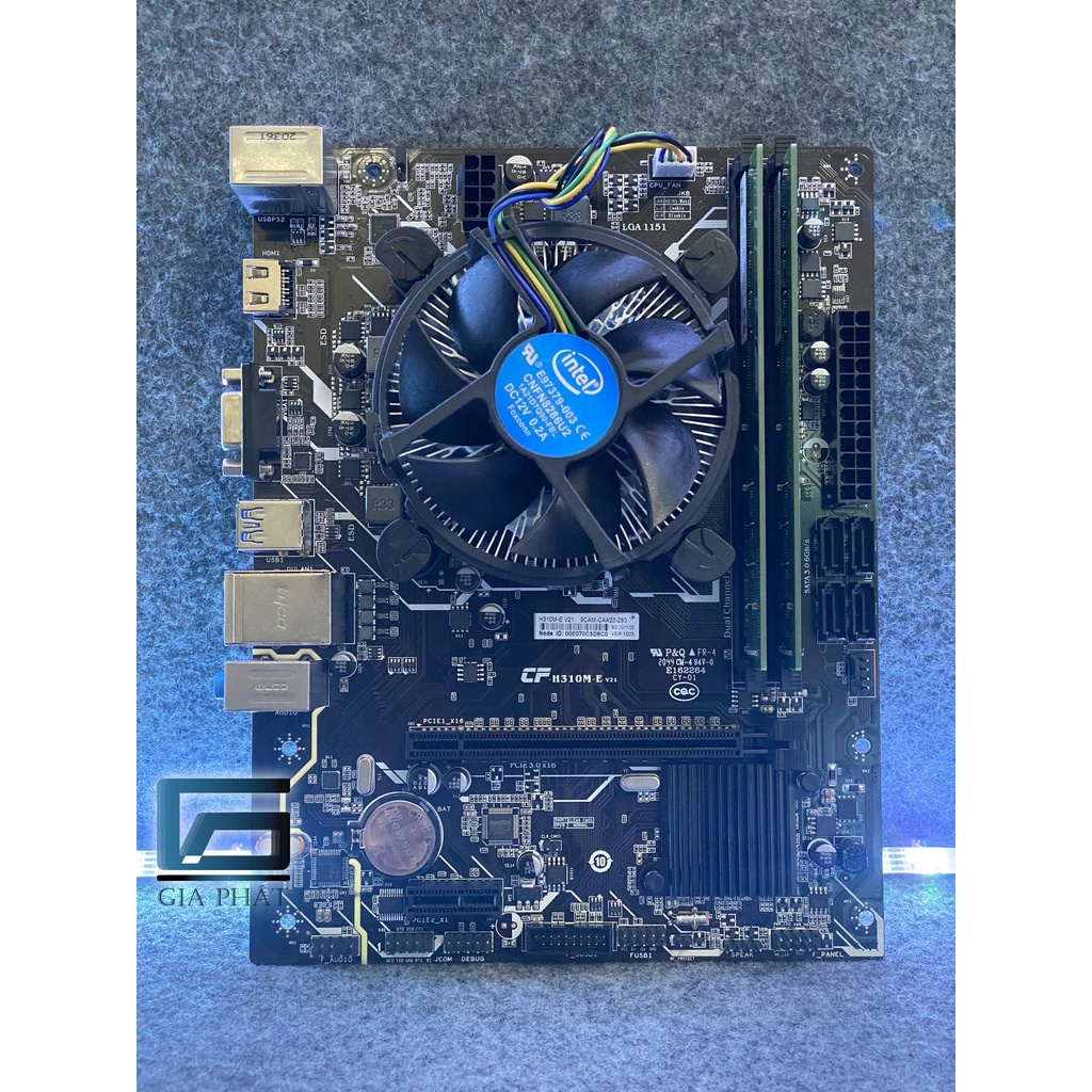 Combo Main Chip Ram B365 H310 các hãng I3 9100F 8GB 2400 - Bảo hành 12 Tháng - giá thợ kỹ thuật 8G