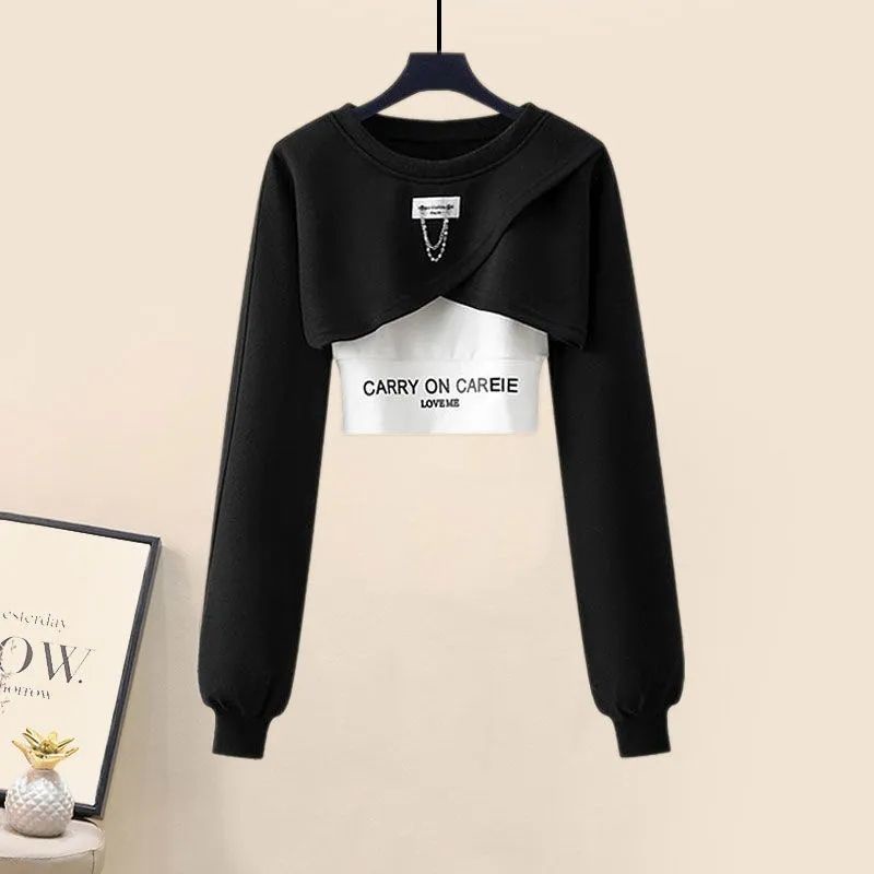 Set Áo Quần Legging Ngắn Dáng Ôm Thời Trang Mùa Thu 2022 Cho Nữ