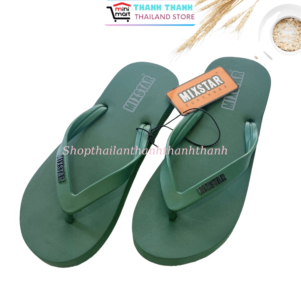 Dép tông lào Thái Lan nam siêu nhẹ, siêu bền, đi mưa không ngấm nước MIXSTAR  MV1