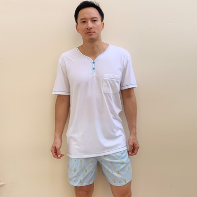 Bộ Đồ Short Thun Nam Vincy Thoáng Mát MST030S81