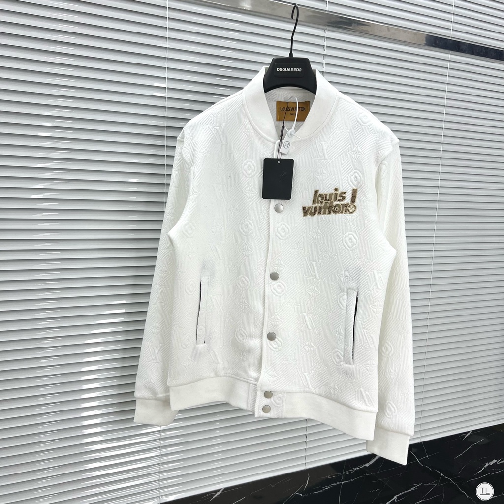 🔥Hot🔥Áo bomber Gu chì siêu cấp họa tiết monogram hot trend Nam nữ New 2022