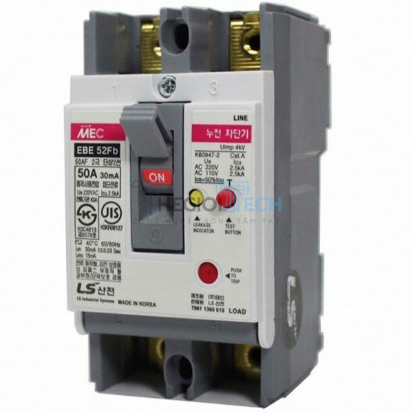 Cầu dao điện ELCB LS EBS52Fb 5kA 50A