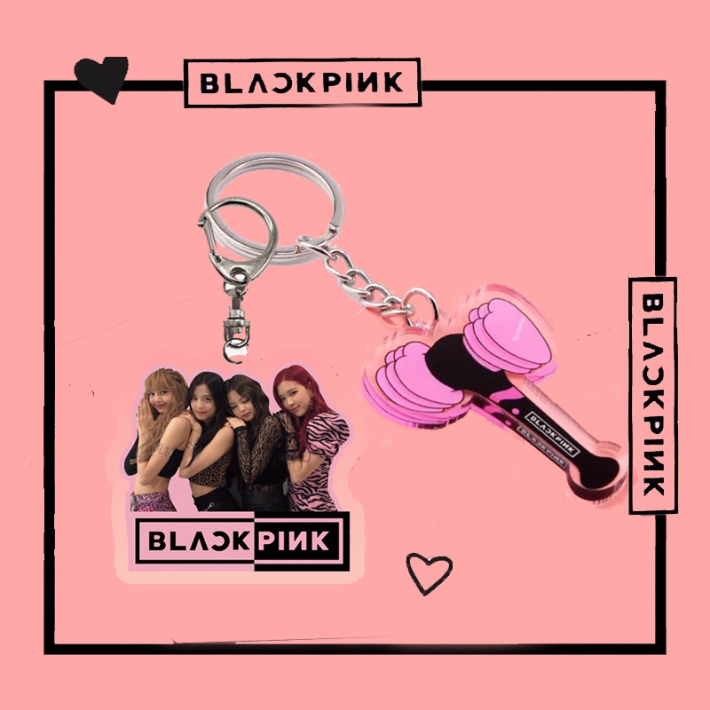 Móc Khóa Hình Blackpink Jennie Rose Jisoo Lisa