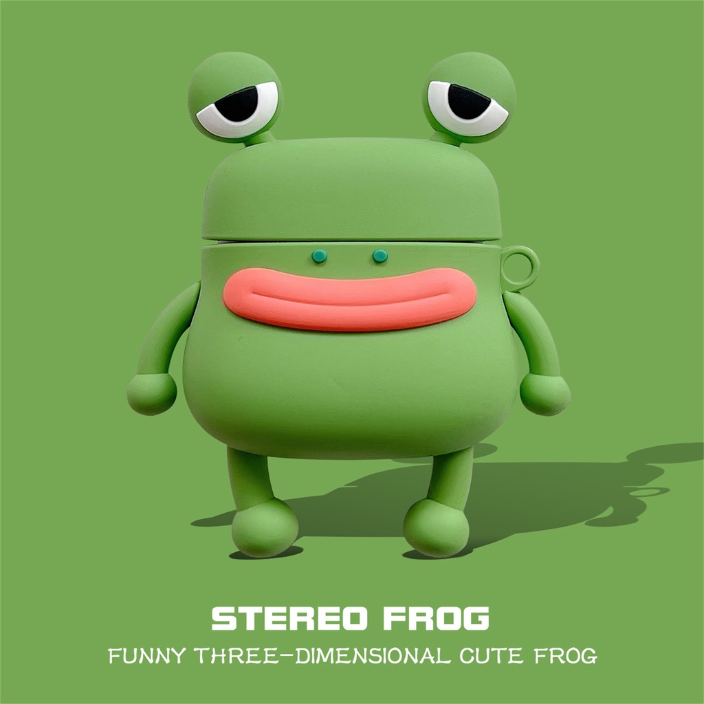 Vỏ Bảo Vệ Hộp Sạc Tai Nghe bluetooth Không Dây Baseus Bowie WM05 Bằng Silicon Mềm Họa Tiết Hoạt Hình 3D Dễ Thương