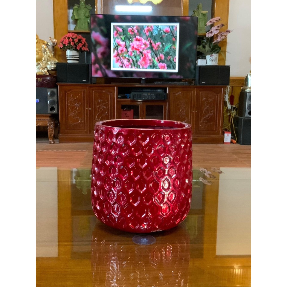 Bình Cắm Hoa Composite ANG 145 Không Phai Màu, Hàng Chất Lượng Cao