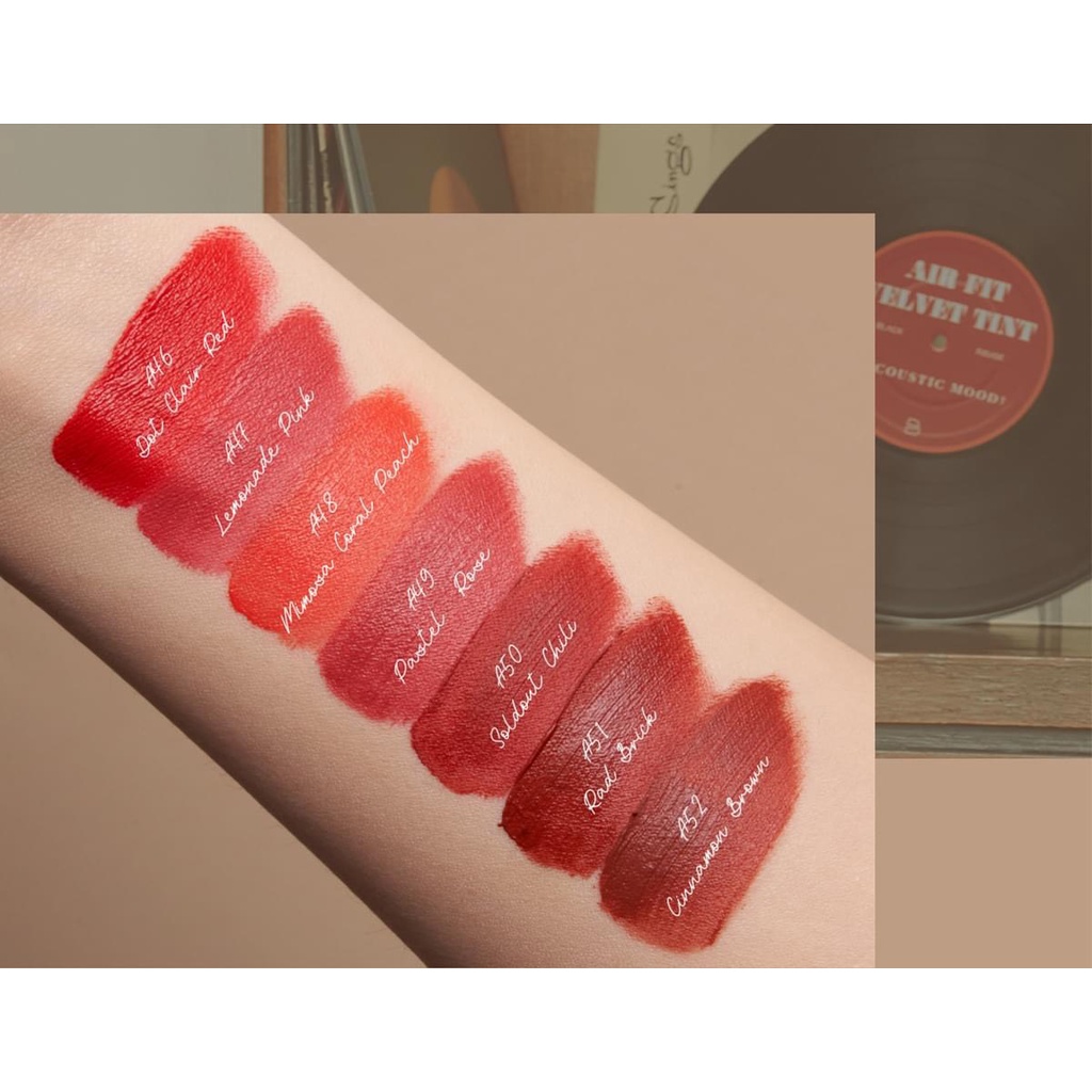 Son Kem Lì Black Rouge Air Fit Velvet Tint version9