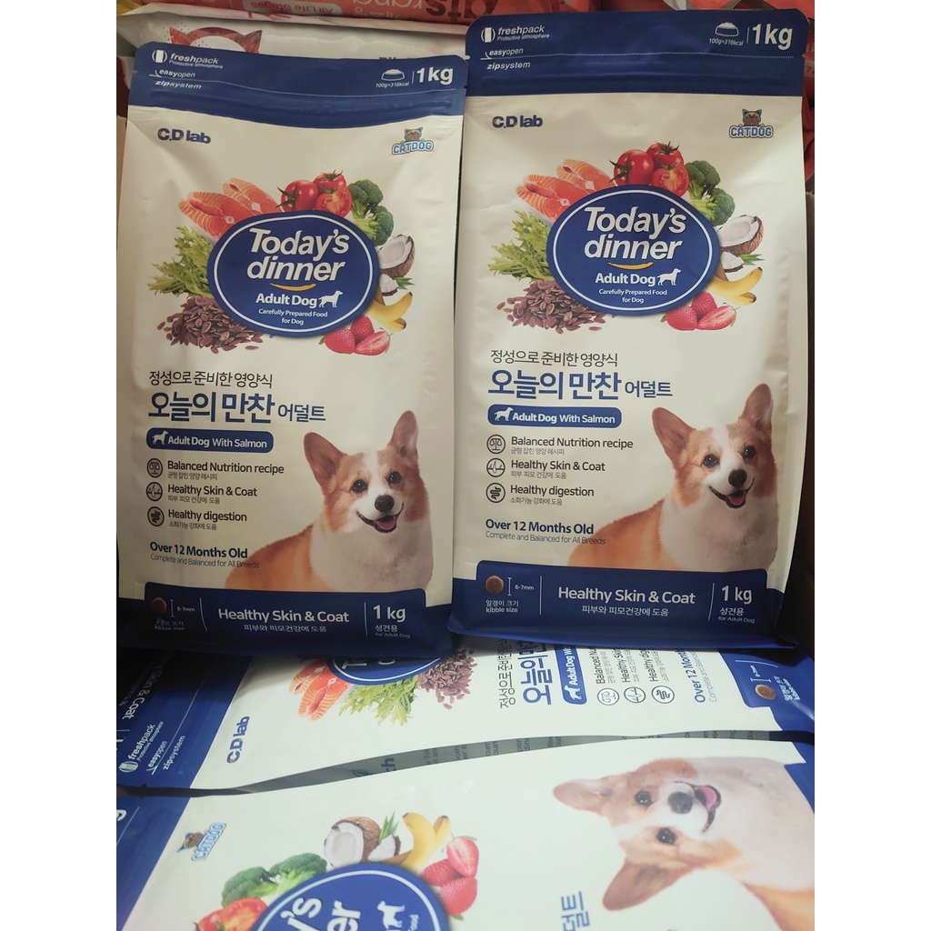 THỨC ĂN HẠT CÂN BẰNG DINH DƯỠNG TODAY'S DINNER ADULT DOG